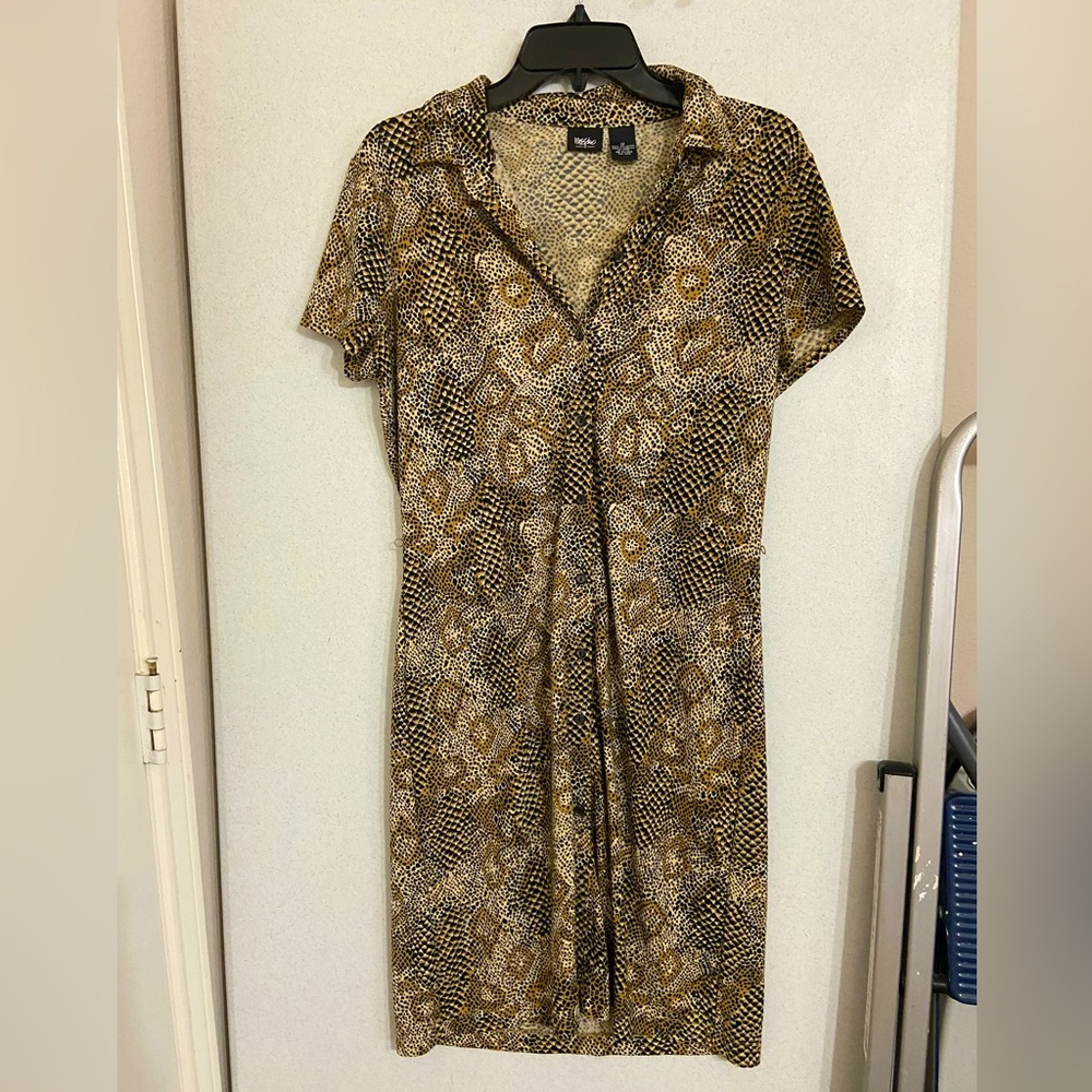 Mossimo SZ 12 Animal Print Dress